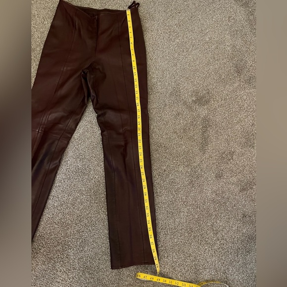 Lambs leather pants and vest - Picture 2 of 8